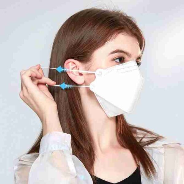 kf94 white mask woman
