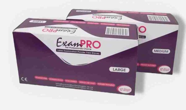 ExamPro Latex PowderFree BoxesGloves