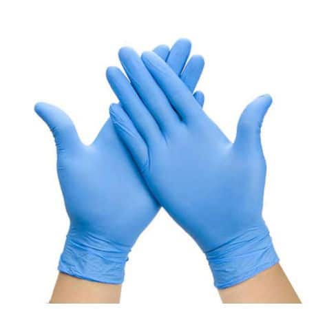 hands nitrile gloves 
