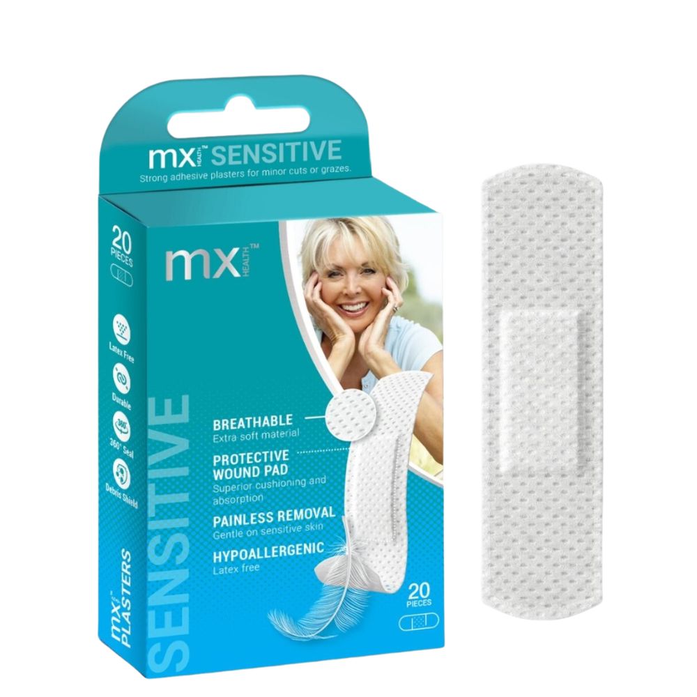MX Sensitive plasters 20s 2