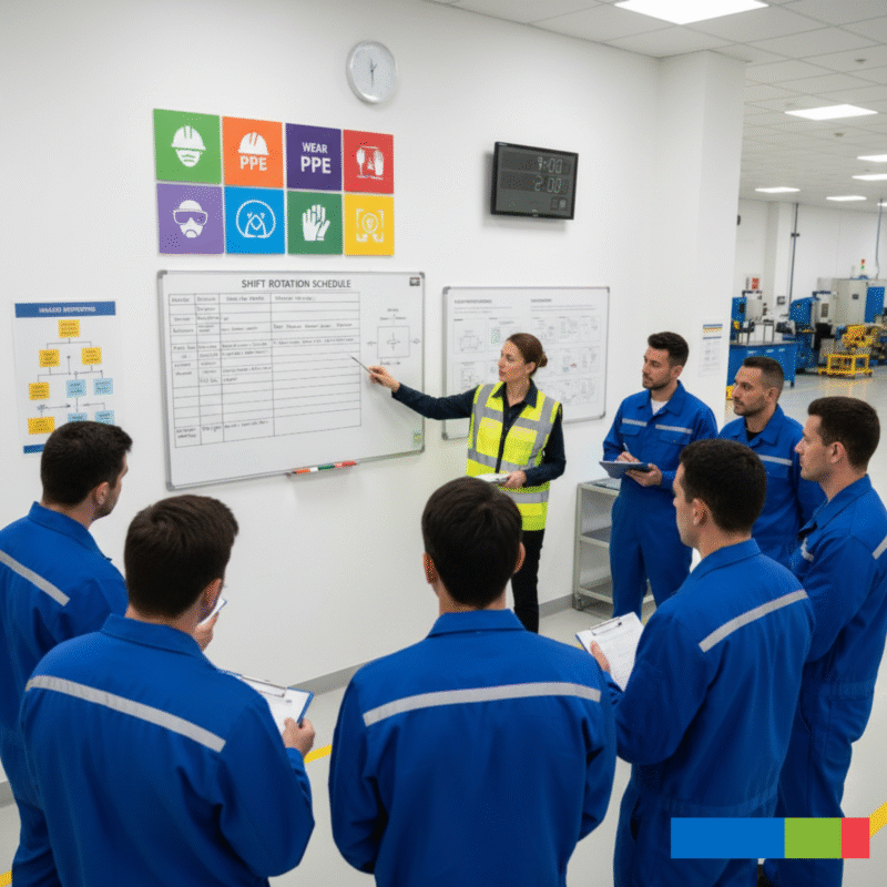 Don’t Risk It: Why Proper PPE Is Your Best Defence Against Workplace Injuries and Legal Trouble 4 Safety Briefing and PPE Compliance